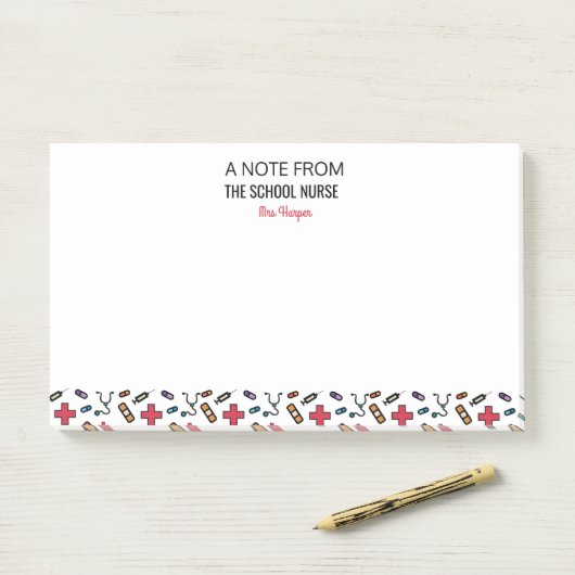 Personalisiert eine Anmerkung von der Post-it Klebezettel (Auf Schreibtisch)