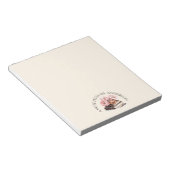 Personalisiert eine Notiz vom Lehrer Notepad Notizblock (angewinkelt)