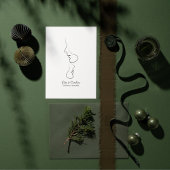 Personalisiert, Eine Zeile, Liebe, Boho, Arabisch Postkarte