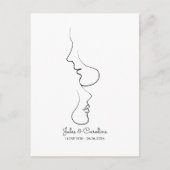 Personalisiert, Eine Zeile, Liebe, Boho, Arabisch Postkarte (Vorderseite)