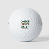 Personalisiert Einer von Name Golfball (Vorderseite)