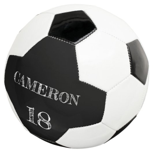 Personalisiert Einfache Athlete Fußball (Dreiviertel)
