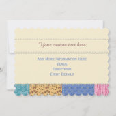 Personalisiert | Einladung nach einem Jahr (Rückseite)