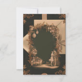 [Personalisiert] Einladung zur Hochzeit im elegant (Rückseite)