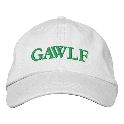 Personalisiert einstellbarer Hut - GAWLF (Vorderseite)