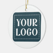 Personalisiert, einzigartig, Sleek, und verfeinert Keramik Ornament (Links)