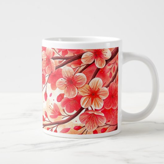 Personalisiert - Einzigartige Geschenkidee zum Geb Jumbo-Tasse (Rechts)