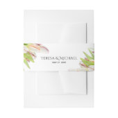 Personalisiert, elegant, einladend für Hochzeiten Einladungsbanderole (Vorderseite Beispiel)