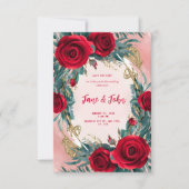 [Personalisiert] Elegante Einladung zur Hochzeit (Vorderseite)