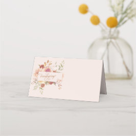 Personalisiert Elegante Freundlichkeit und Unterha Platzkarte