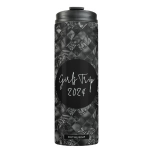 Personalisiert Elegante Girls Tour Imitate Glitzer Thermosbecher