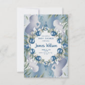 [Personalisiert] Elegante Kinderdusche Einladung (Vorderseite)