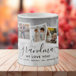 Personalisiert Elegante Oma Foto Collage Familie Kaffeetasse