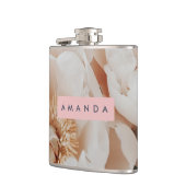 Personalisiert Elegante Rodelbahn mit Aussicht Flachmann (Links)