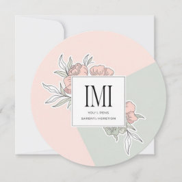 Personalisiert Elegante Rustikale Moderne Hochzeit Einladung