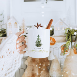 Personalisiert Elegante Tasse Tree Hot Cocoa