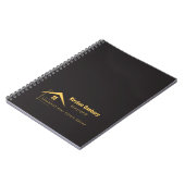 Personalisiert Elegantes Berufliches Anwesen Notizblock (Linke Seite)