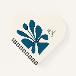 Personalisiert Elegantes Bloom Notizblock