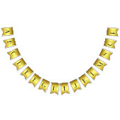 Personalisiert elegantes goldenes Banner (Alle)