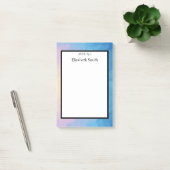 Personalisiert Elegantes Wasser Post-it Klebezettel (Büro)