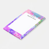 Personalisiert Elegantes Wasser Post-it Klebezettel (angewinkelt)