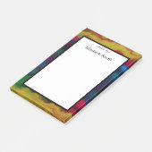 Personalisiert Elegantes Wasser Post-it Klebezettel (angewinkelt)