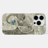 Personalisiert Elephant Camouflage Case-Mate iPhone Hülle (Rückseite (Horizontal))