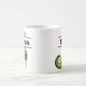 Personalisiert Elf Shoe High Heel Weihnachten Kaffeetasse (Mittel)