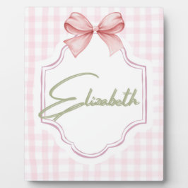 Personalisiert Elizabeth Baby Girl Kinderzimmer Gi Fotoplatte