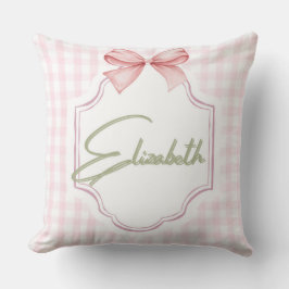 Personalisiert Elizabeth Baby Girl Kinderzimmer Gi Kissen