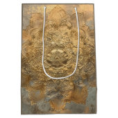 Personalisiert Embossed Mandala | Elegant Boho Gif Mittlere Geschenktüte (Rückseite)