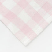 Personalisiert Emery Baby Girl Kinderzimmer Bow&Gi Fleecedecke (Ecke)