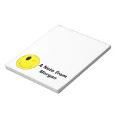 Personalisiert Emoji Notepad Notizblock (Rotiert)