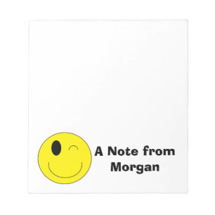 Personalisiert Emoji Notepad Notizblock