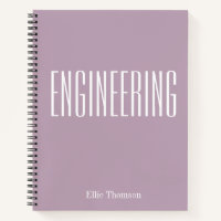 Personalisiert Engineering Graph Paper Simple Lila