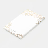 Personalisiert | Ernte Blume Post-it Klebezettel (angewinkelt)