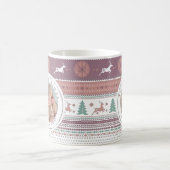 Personalisiert Erste Weihnachten als MamaMom Baby  Kaffeetasse (Mittel)