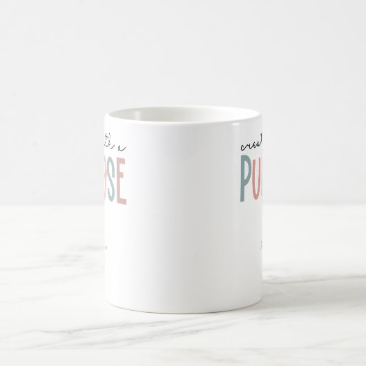 Personalisiert erstellt mit einem Zweck Kaffeetasse (Mittel)