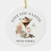 Personalisiert Espresso Martini Ornament (Vorne)