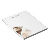 Personalisiert Espresso Martini Themed Notepad Notizblock (angewinkelt)