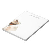 Personalisiert Espresso Martini Themed Notepad Notizblock (Rotiert)