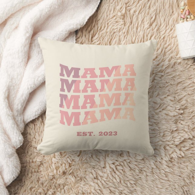 Personalisiert etabliertes Mama Kissen (Decke)
