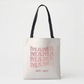 Personalisiert etabliertes Mama Tasche (Vorderseite)