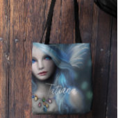 Personalisiert Ethereal Mystical Blue Fairy Tasche