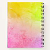 Personalisiert etwas Schönes Journal erstellen Notizblock (Rückseite)