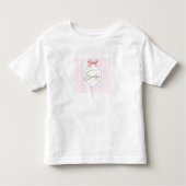 Personalisiert Evelyn Baby Girl Kinderzimmer Bow&G Kleinkind T-shirt (Vorderseite)