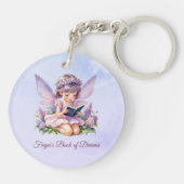 Personalisiert Fairy Freya Dream Reading Schlüsselanhänger (Rückseite)