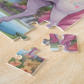 Personalisiert Fairy Unicorn Puzzle (Seite)