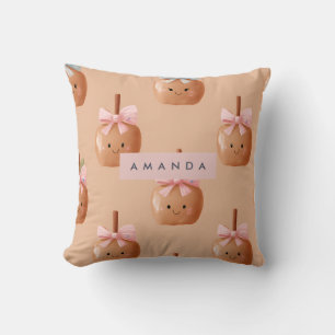 Personalisiert Fall Cosy Niedlich Caramel Apfelkug Kissen
