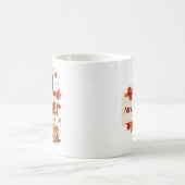 Personalisiert Fall Teacher Vibes Kaffeetasse (Mittel)